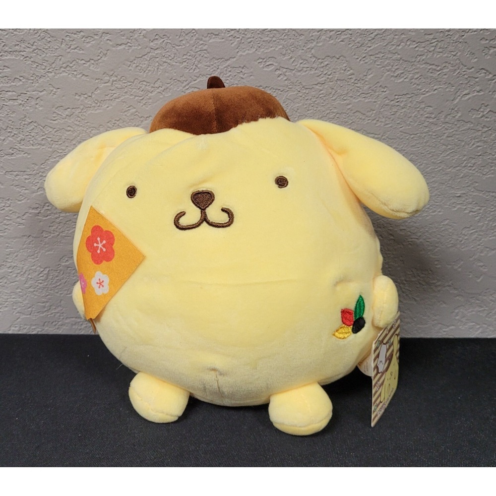 2020 Pompompurin Celebrating Mochi Plush New Year - Sanrio with Tag